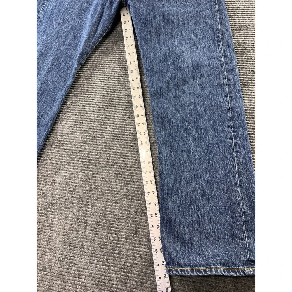 Levis 501 XX Original Fit Jeans Mens 34x29 Blue Denim Straight Leg Button Fly